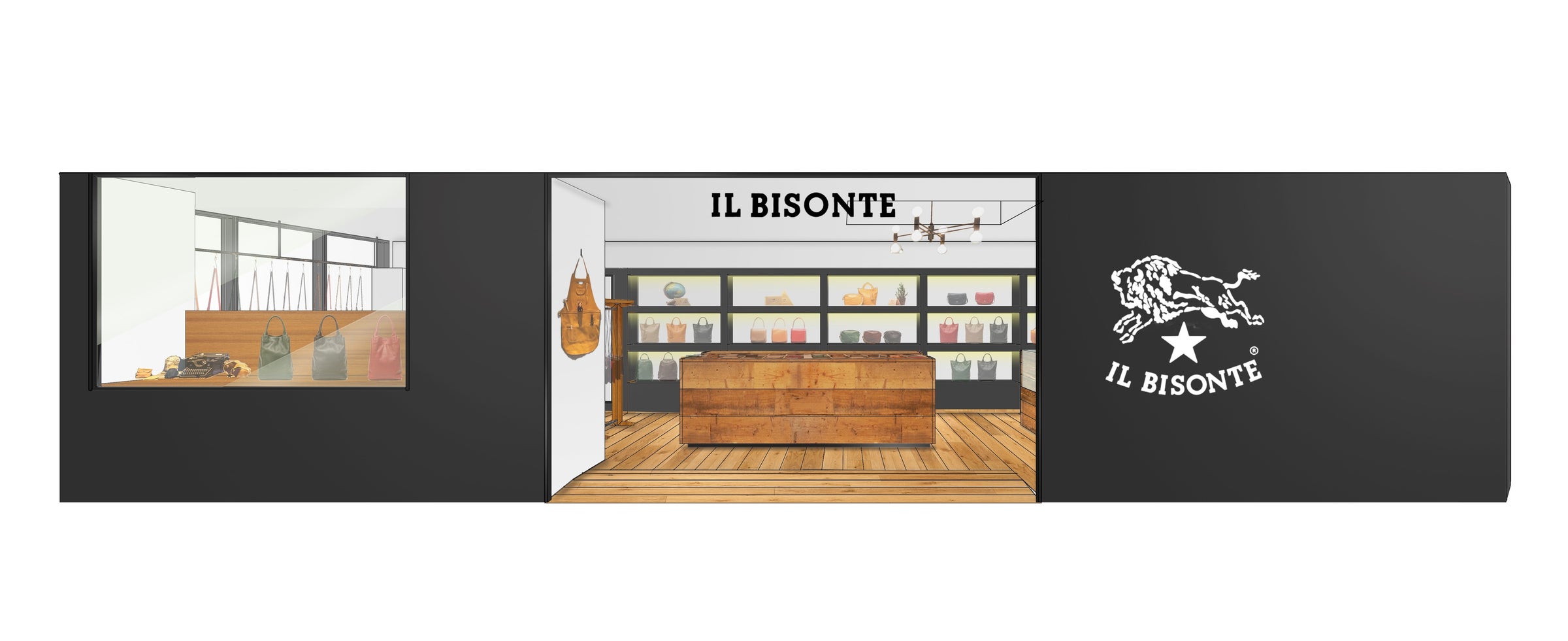 【IL BISONTE】玉川高島屋S.C.店、装い新たにリニューアルオープン