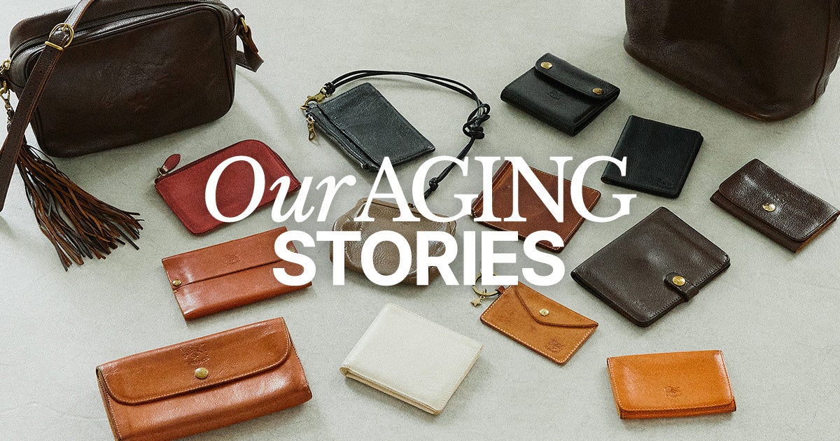 〔イル ビゾンテ〕、経年変化を称える特集ページ「Our AGING STORIES」を公開