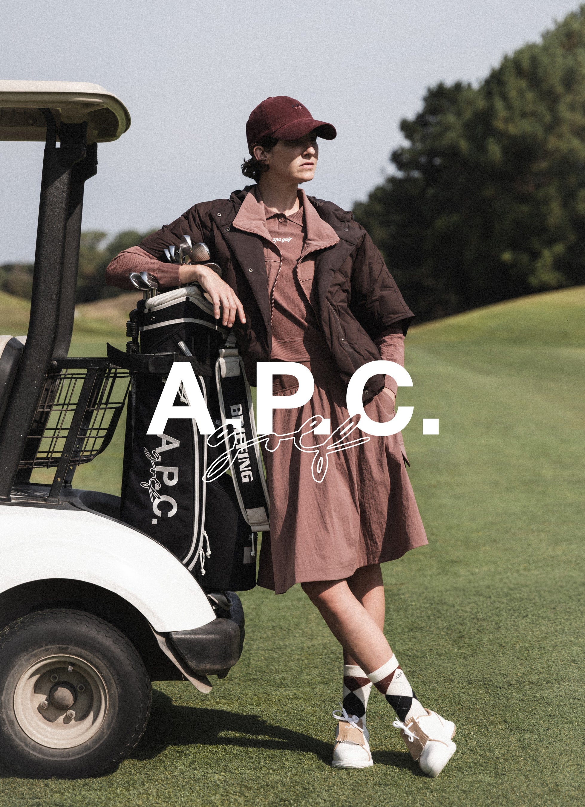 【A.P.C. GOLF】A.P.C. GOLF × BRIEFING GOLF カプセルコレクション第3弾 2026年10月9日(金)よりA.P.C. GOLFストアにて限定発売