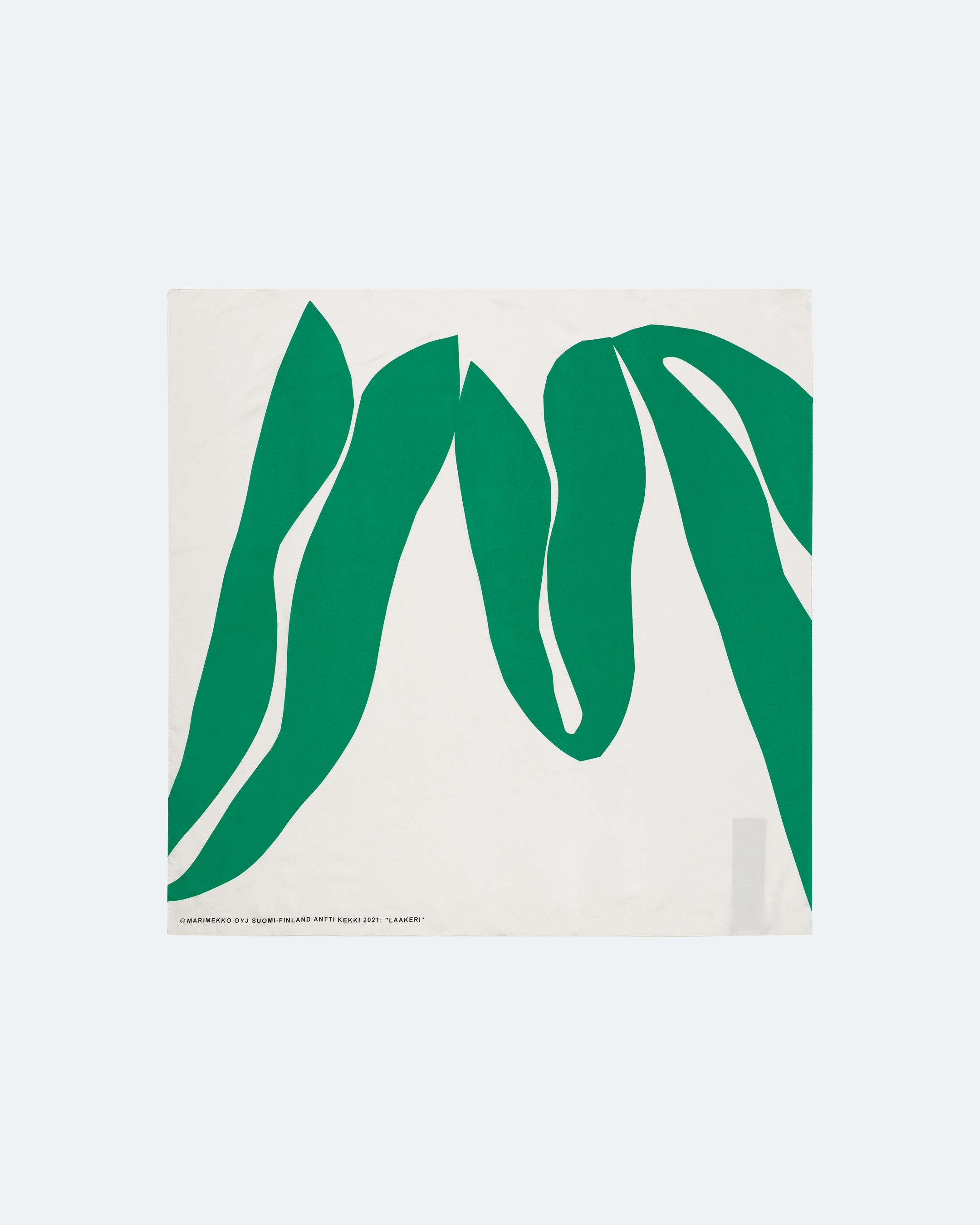 [限定（受注）] Laakeri柄シルクスカーフ 税込24,200円