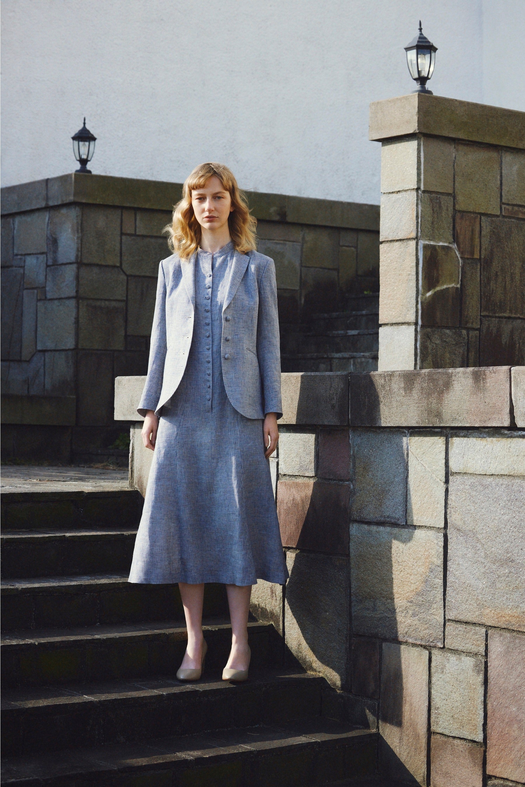 Jacket ¥64,900 Dress ¥64,900