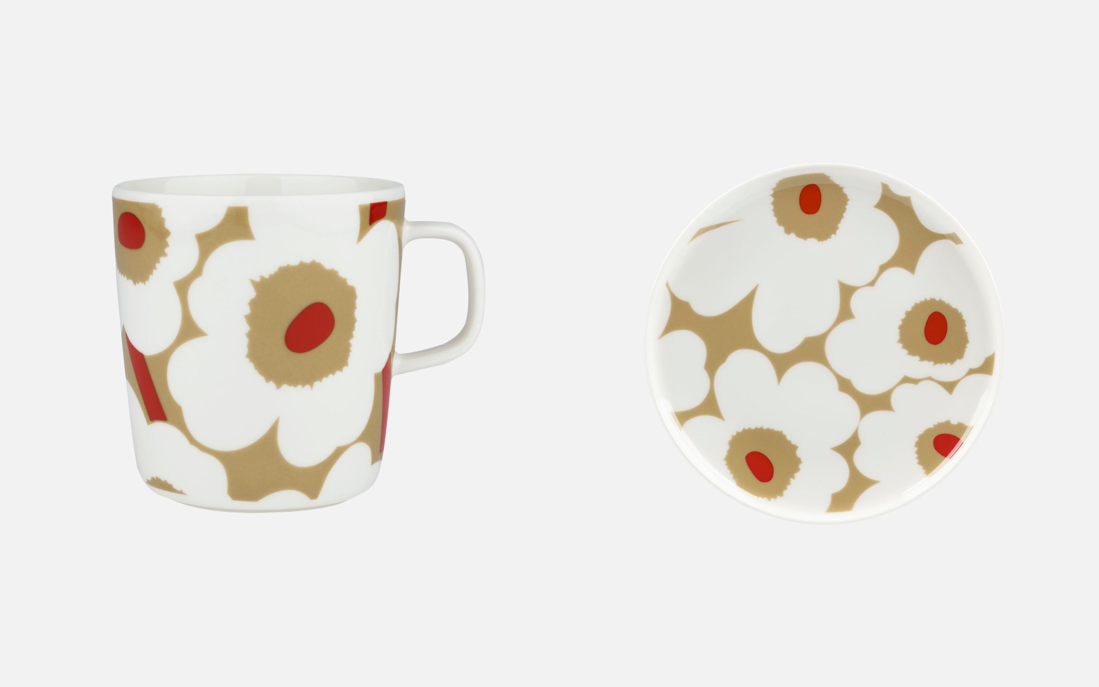 (左) マグカップ ￥4,620 (右) プレート ￥5,280