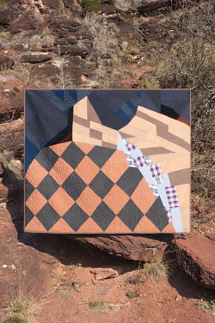 OP ART_キルトキングサイズ260x220cm_132000円