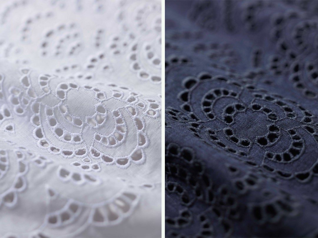 ホワイト・ネイビー　2色展開