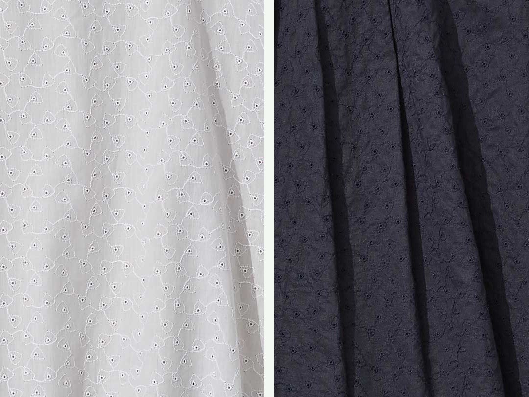 ホワイト・ネイビー　2色展開