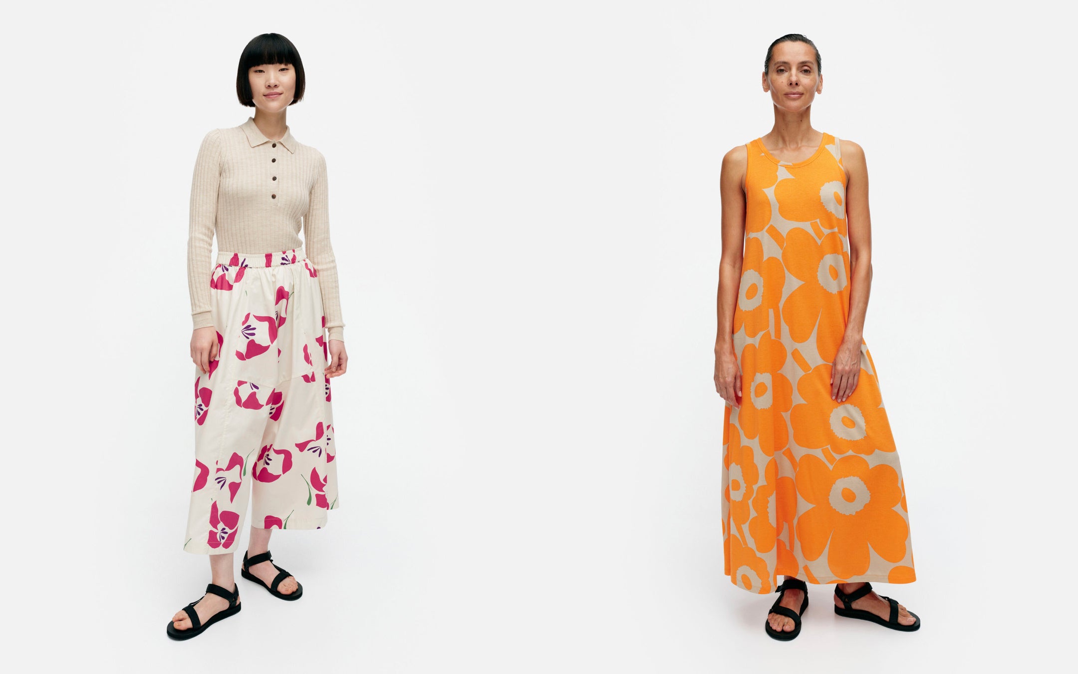 マリメッコ]満開の花々が彩る新作ウェアがスプリングサマー