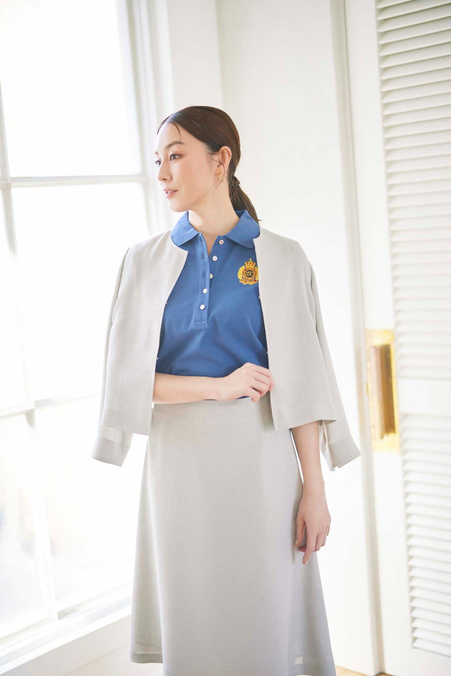 女優・伊藤 歩が魅せるSCAPA SPORTSのポロシャツコーデ特集 女優・伊藤 歩が魅せるSCAPA SPORTSのポロシャツコーデ特集