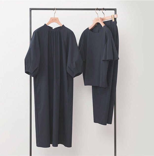 SCAPA】タグ付き新品背中模様違いセットアップ