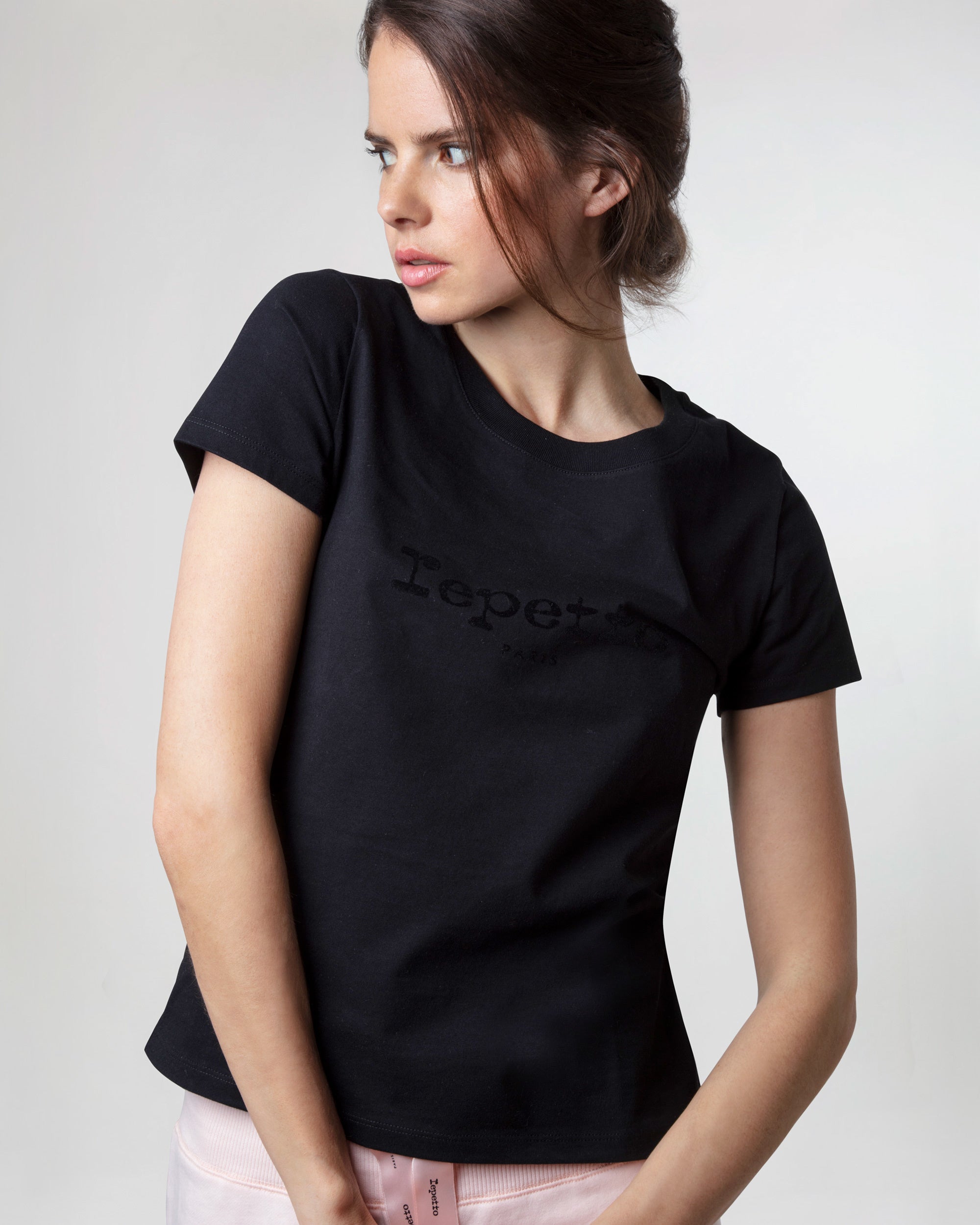 Repetto logo T shirt(Noir)￥14,300