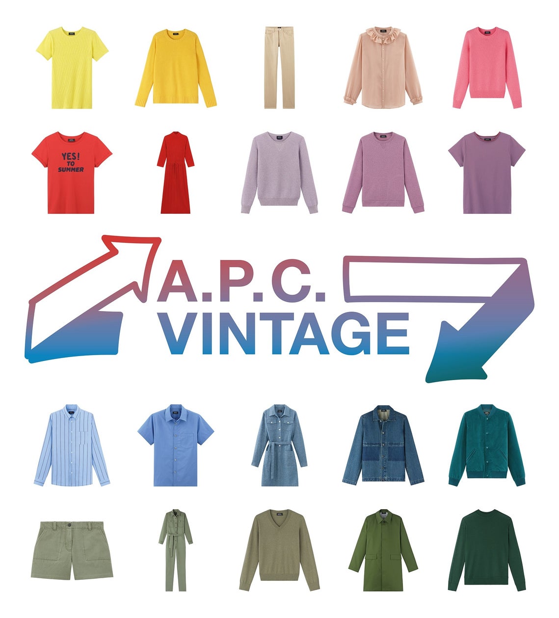 A.P.C.、愛着ある一着を次世代へ。「A.P.C.VINTAGEプロジェクト」vol.5で巡る、サステナブルなファッションの旅