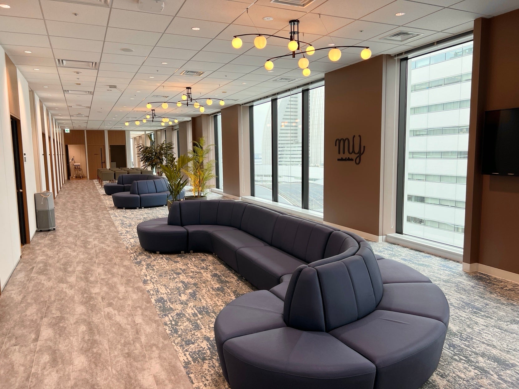 健康診断待合室