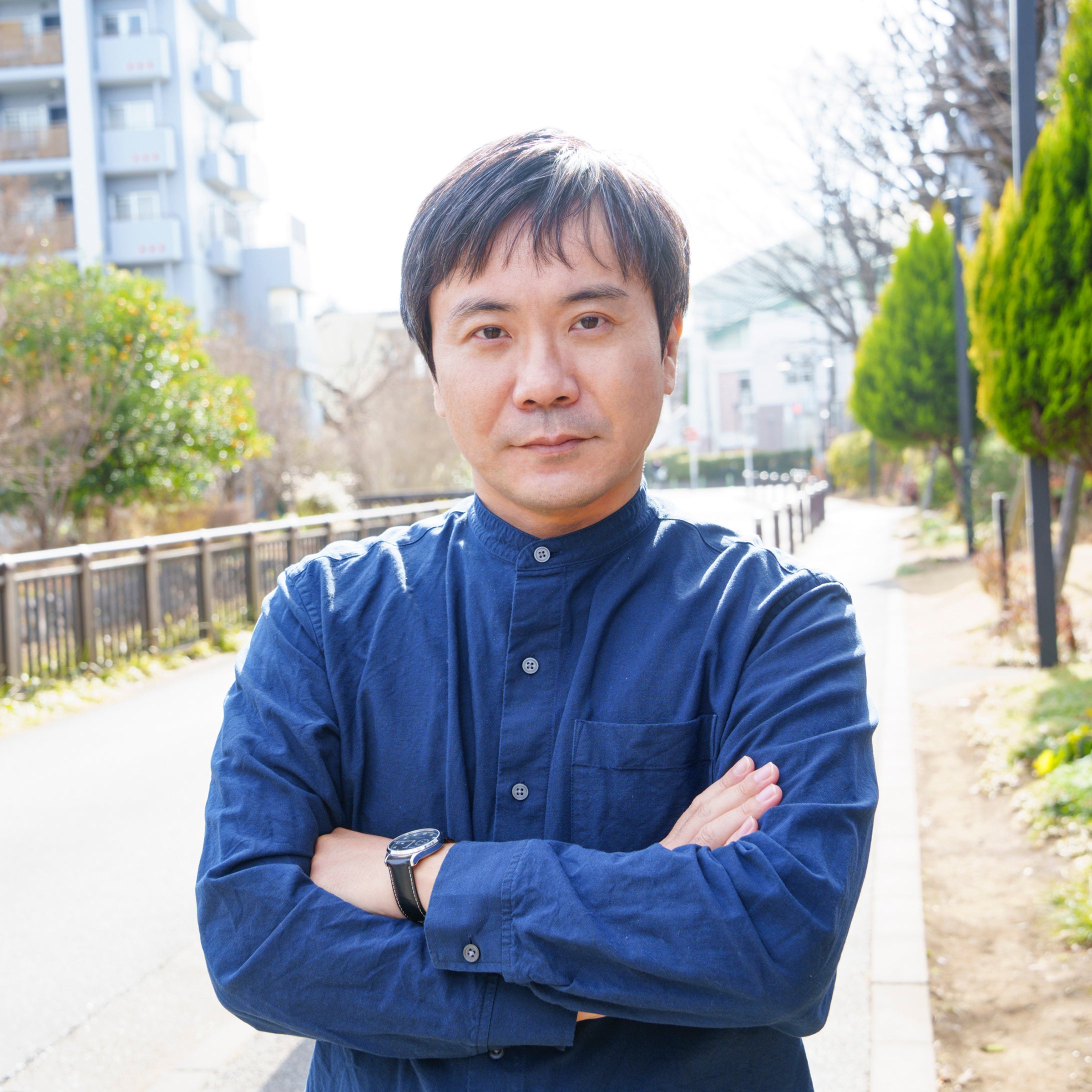 澤村伊智氏（写真・合田好宏）