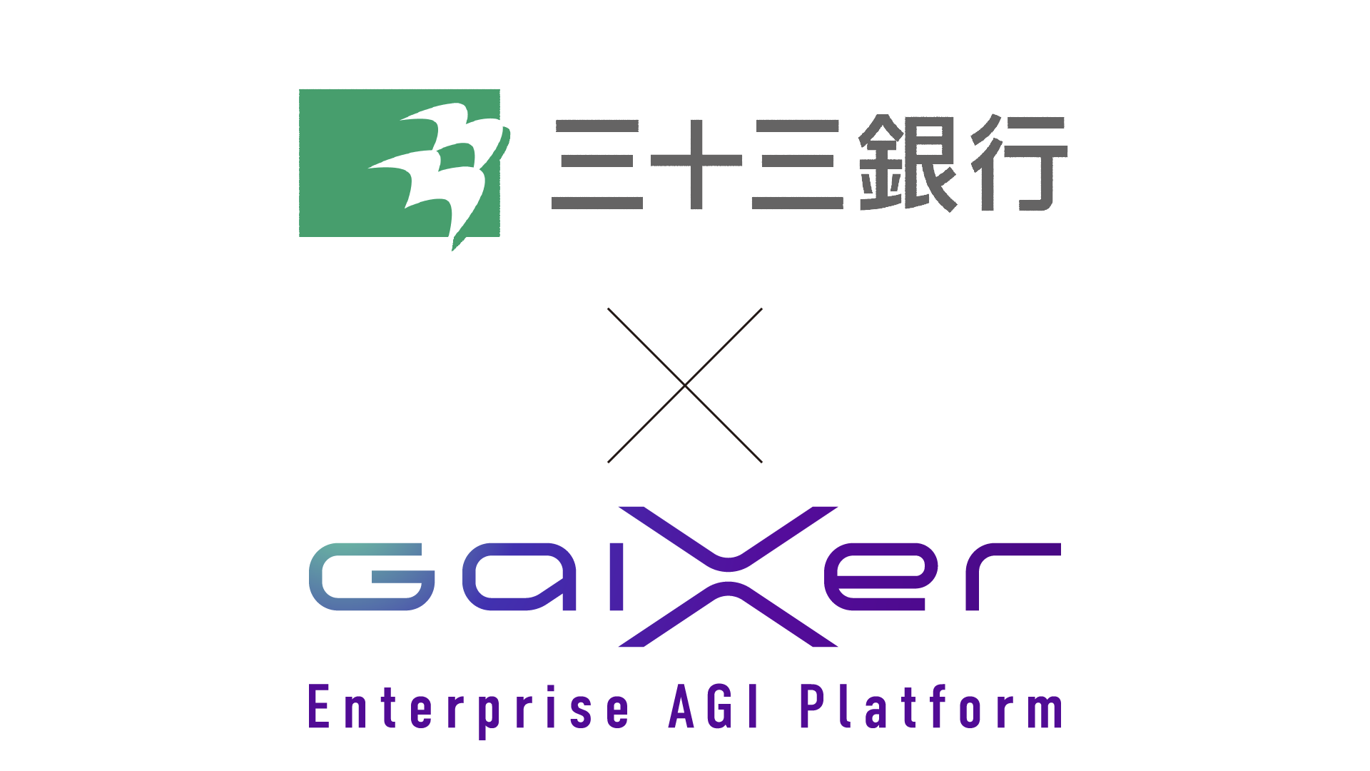 GaiXer、金融機関での業務効率化支援を開始 三十三銀行と協働し