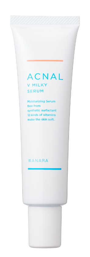 アクナル Vミルキーセラム　ミルク状保湿美容液　(60g)  3,740円(税込)