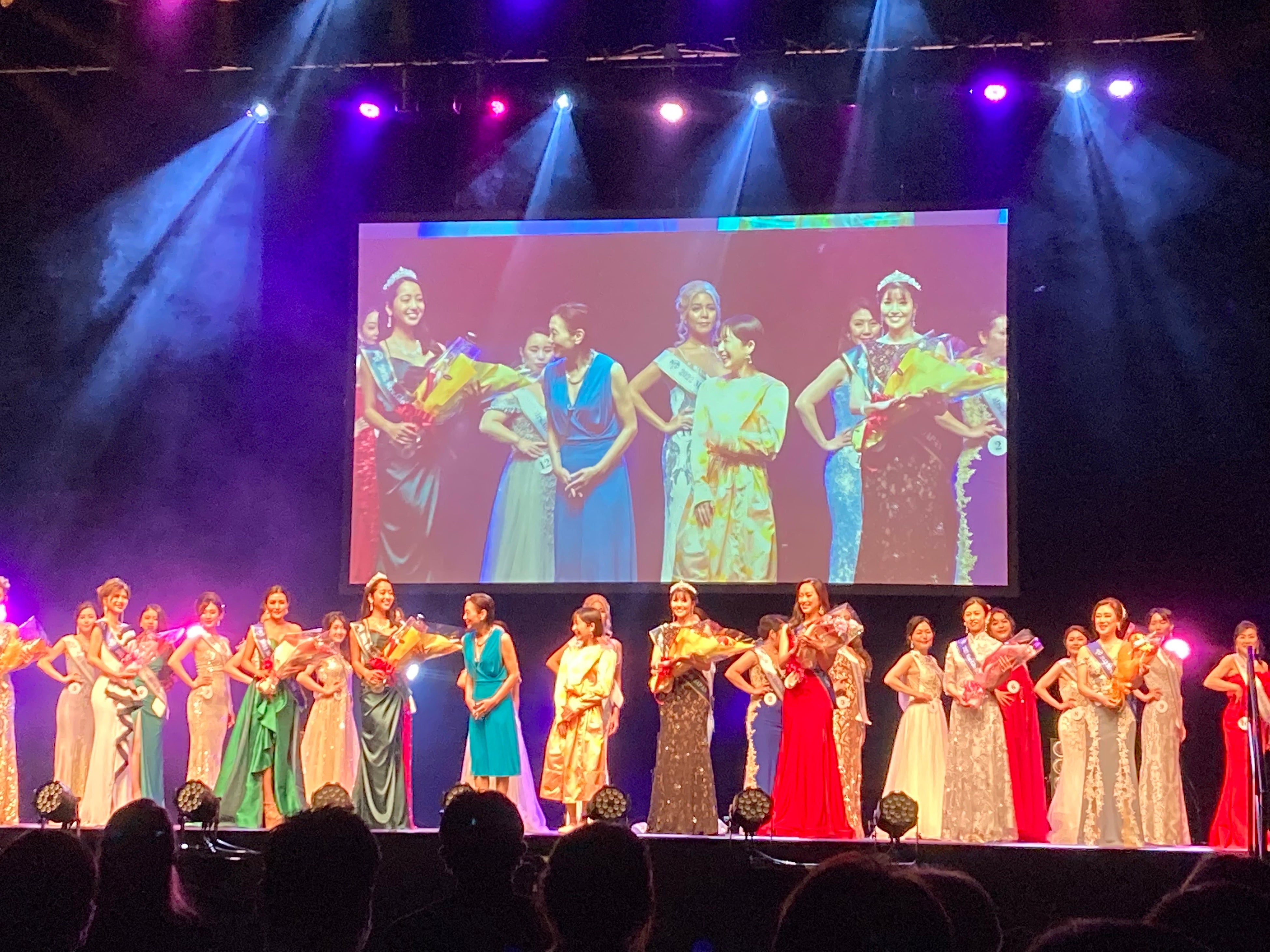 ミセス・グローバル・アース日本大会の様子