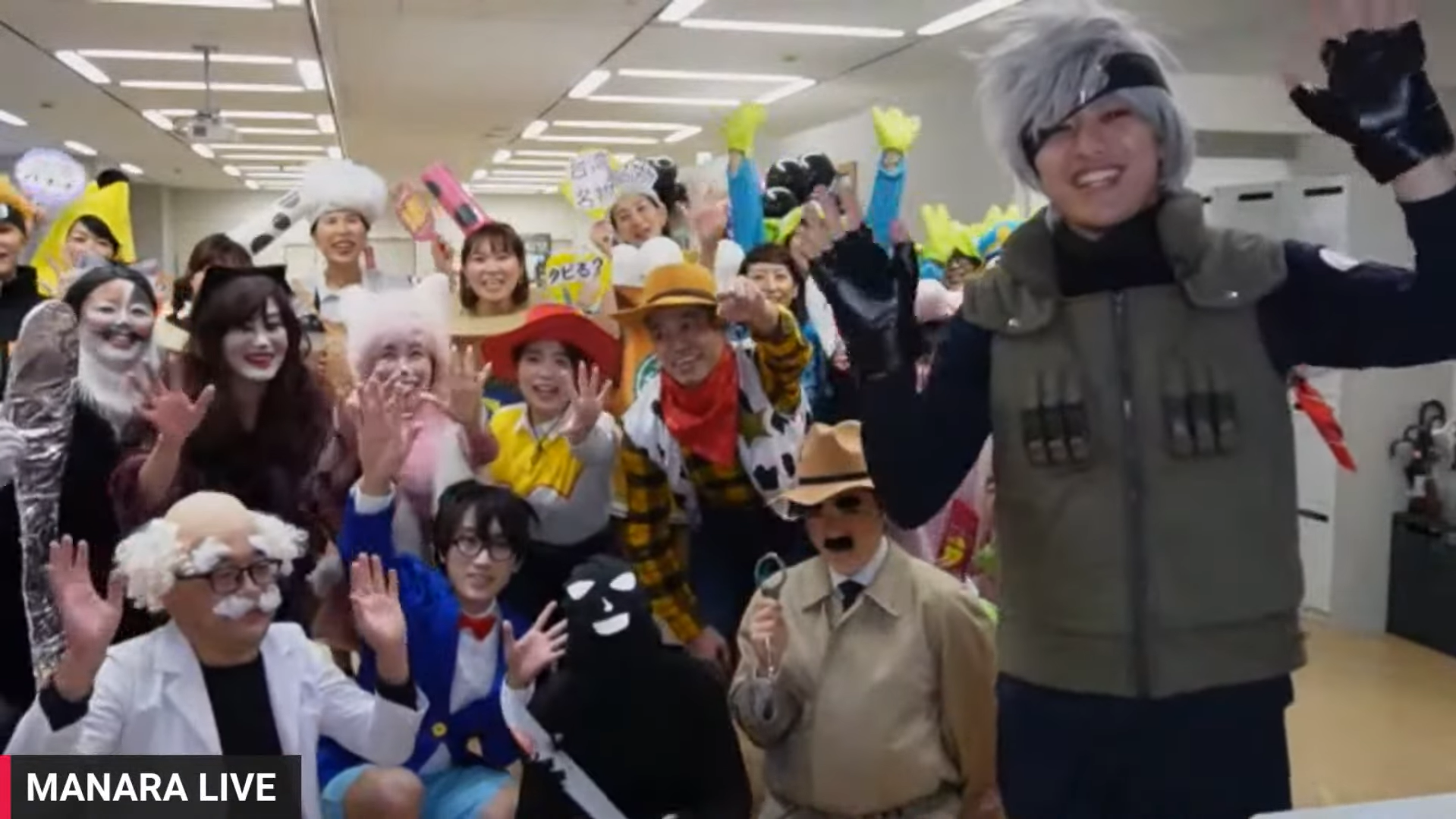 YouTube Live配信の様子