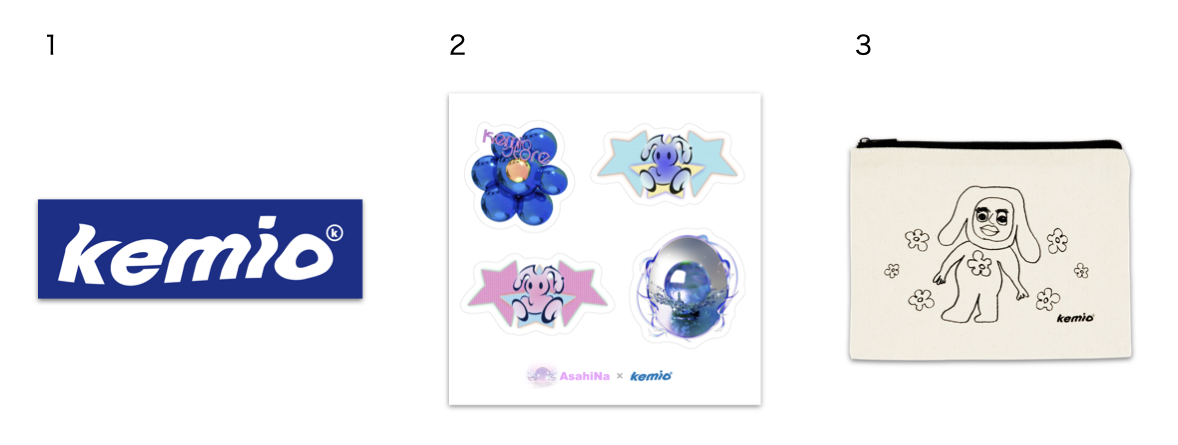 kemioプロデュースのオフィシャルグッズストア「kemio store」が