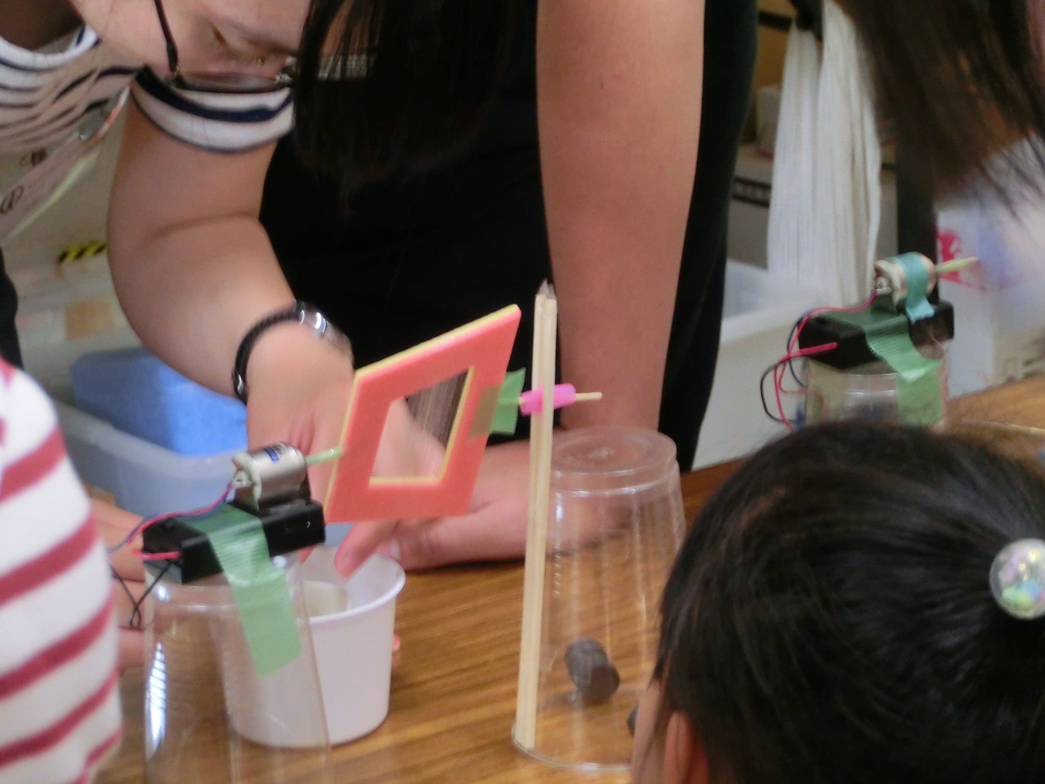 シルクのうちわを作ろう！