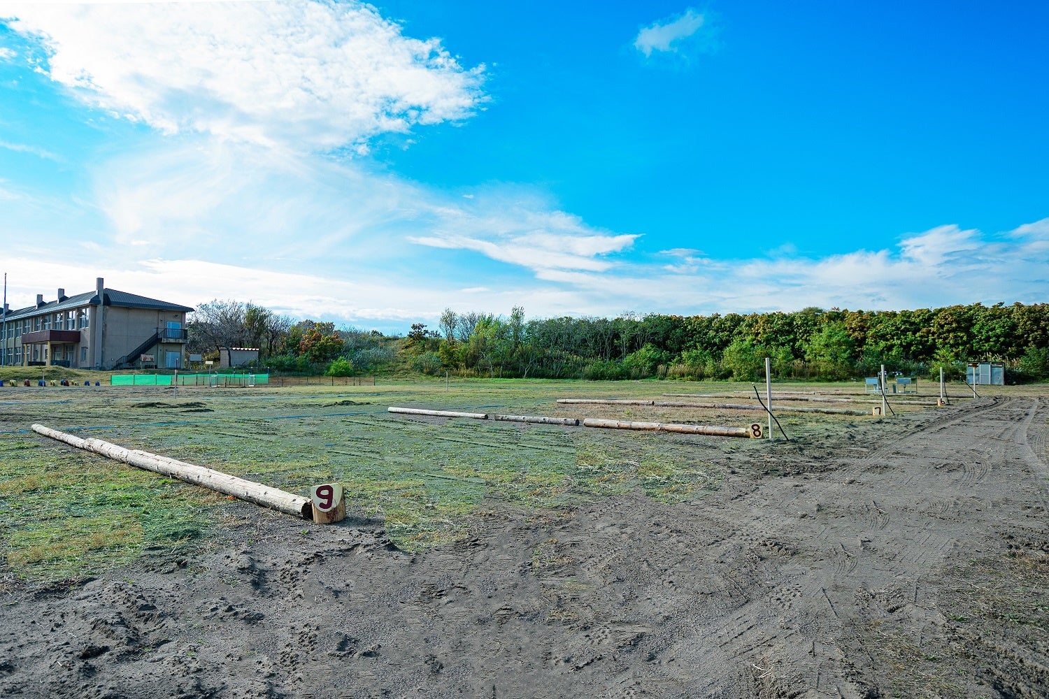 「RVパーク 石狩FIELD」現地の様子