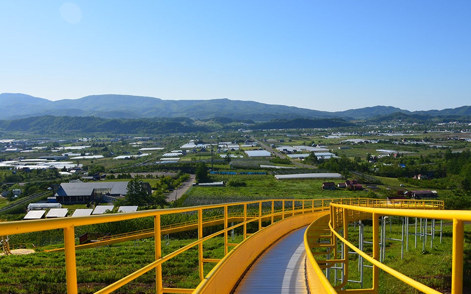 「農村公園フルーツパークにきRVパーク」現地の様子
