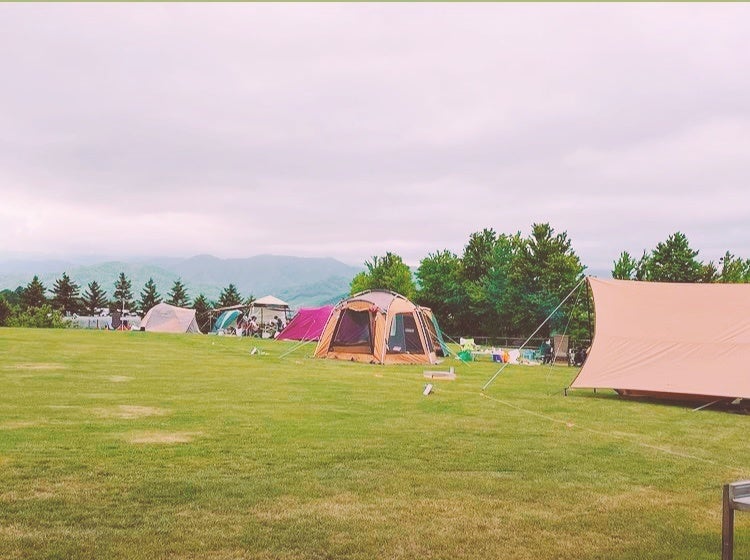 「農村公園フルーツパークにきRVパーク」現地の様子