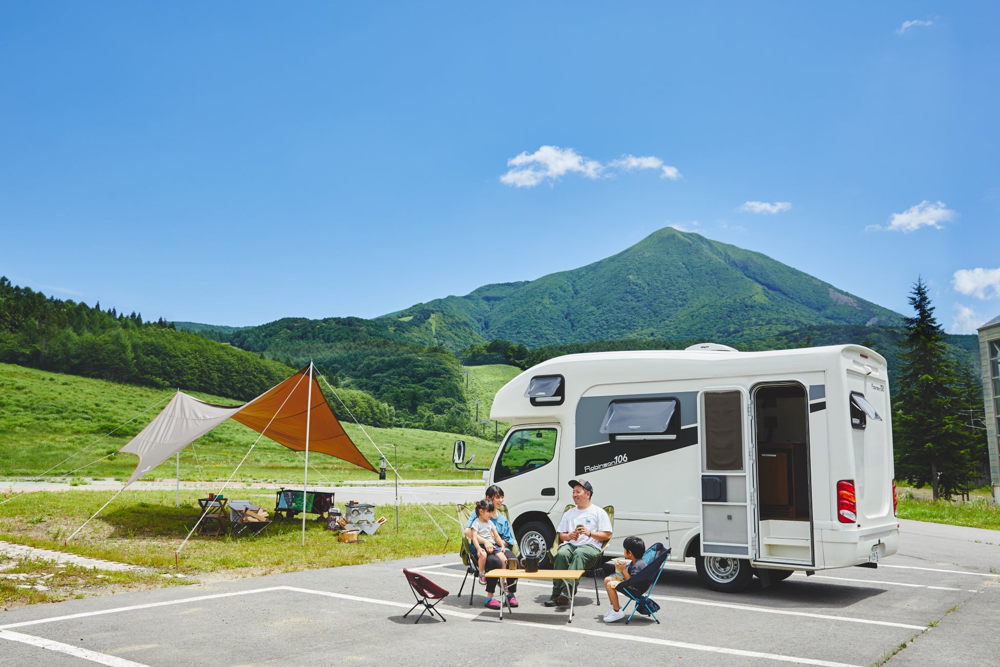「ネコマ マウンテン RV&キャンプサイト」現地の様子