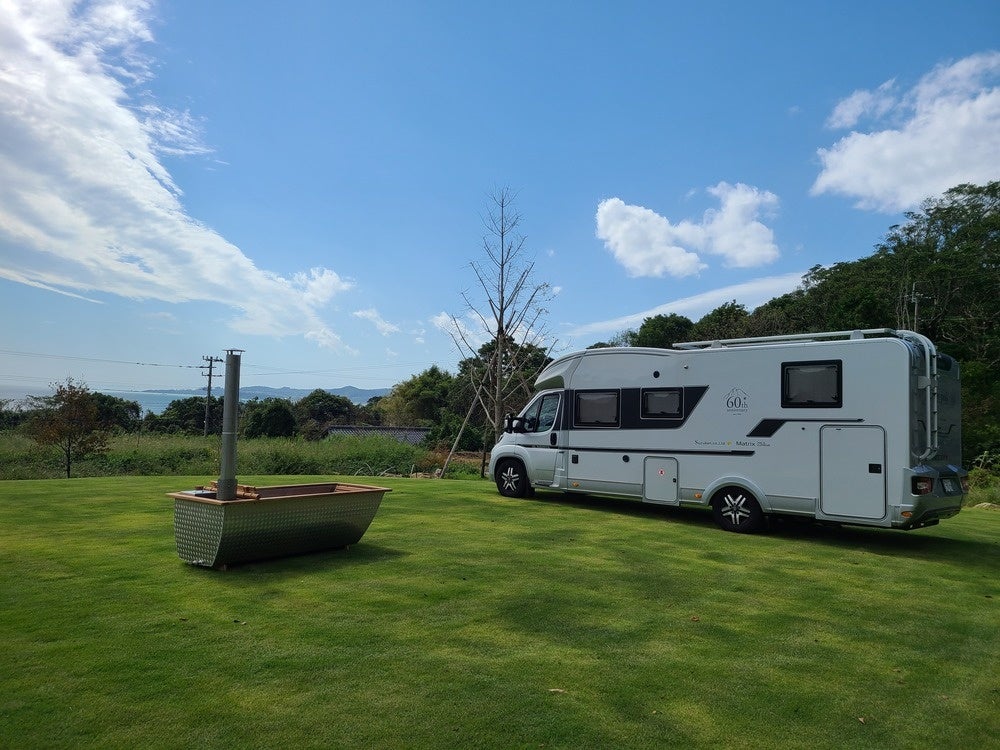 「RVパーク SUZU」現地の様子