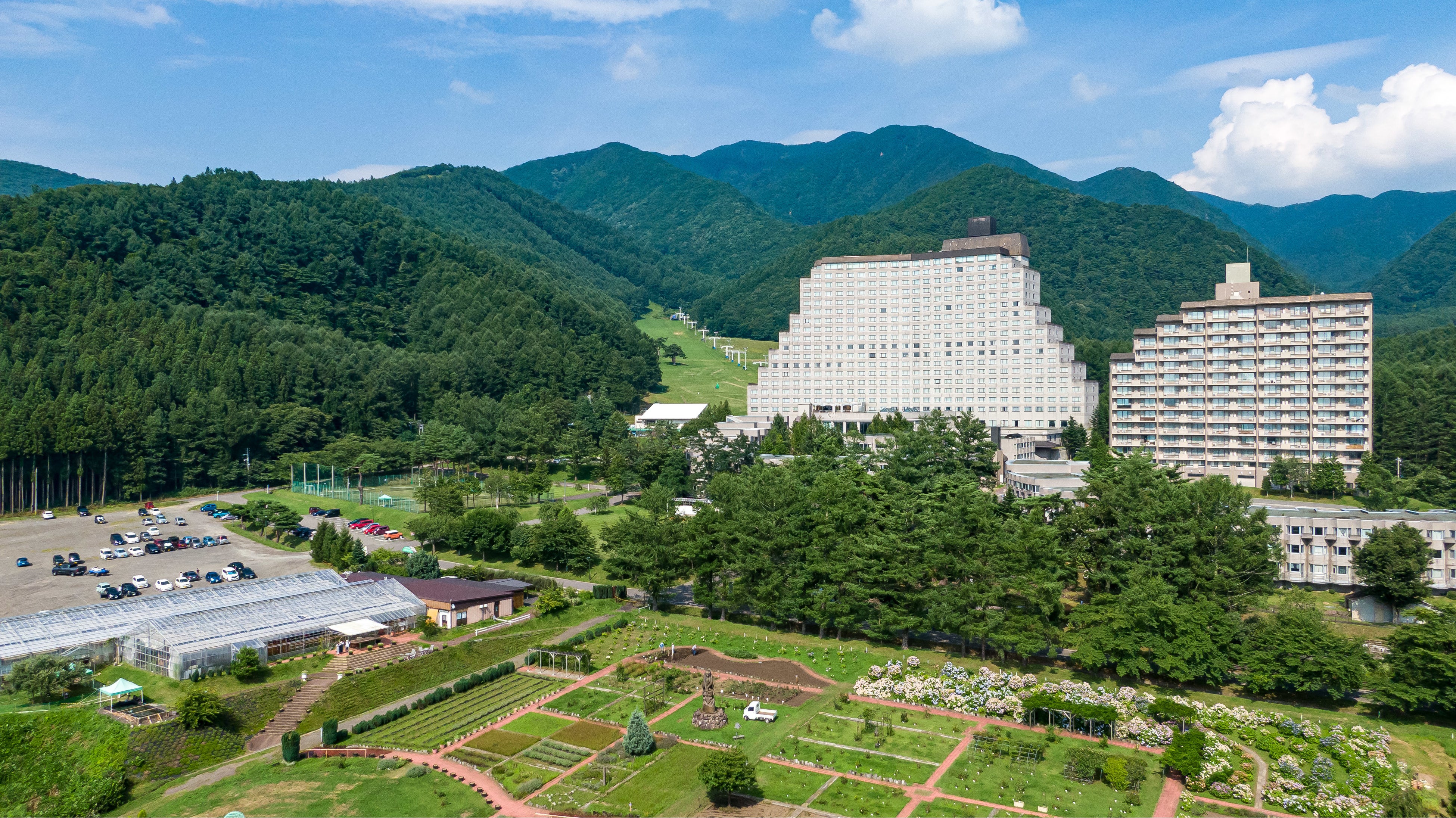 「RVパークリステル猪苗代」現地の様子