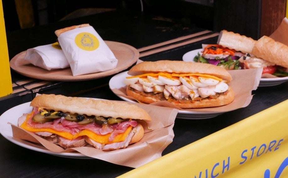 サンドイッチシェフクーちゃんが作るプレストサンドイッチです！