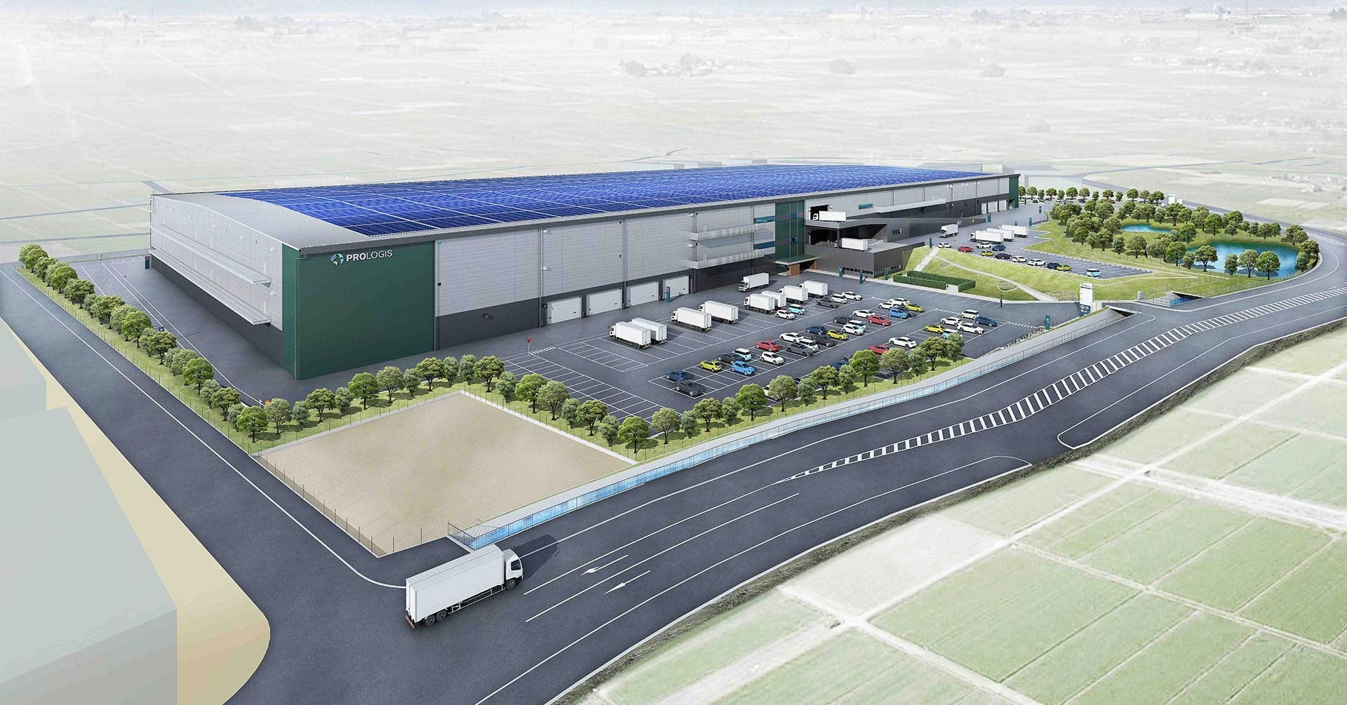 「プロロジスパーク盛岡：完成予想図