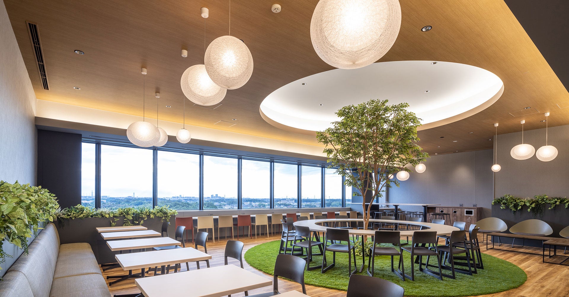 「プロロジスパーク八千代1」カフェテリア