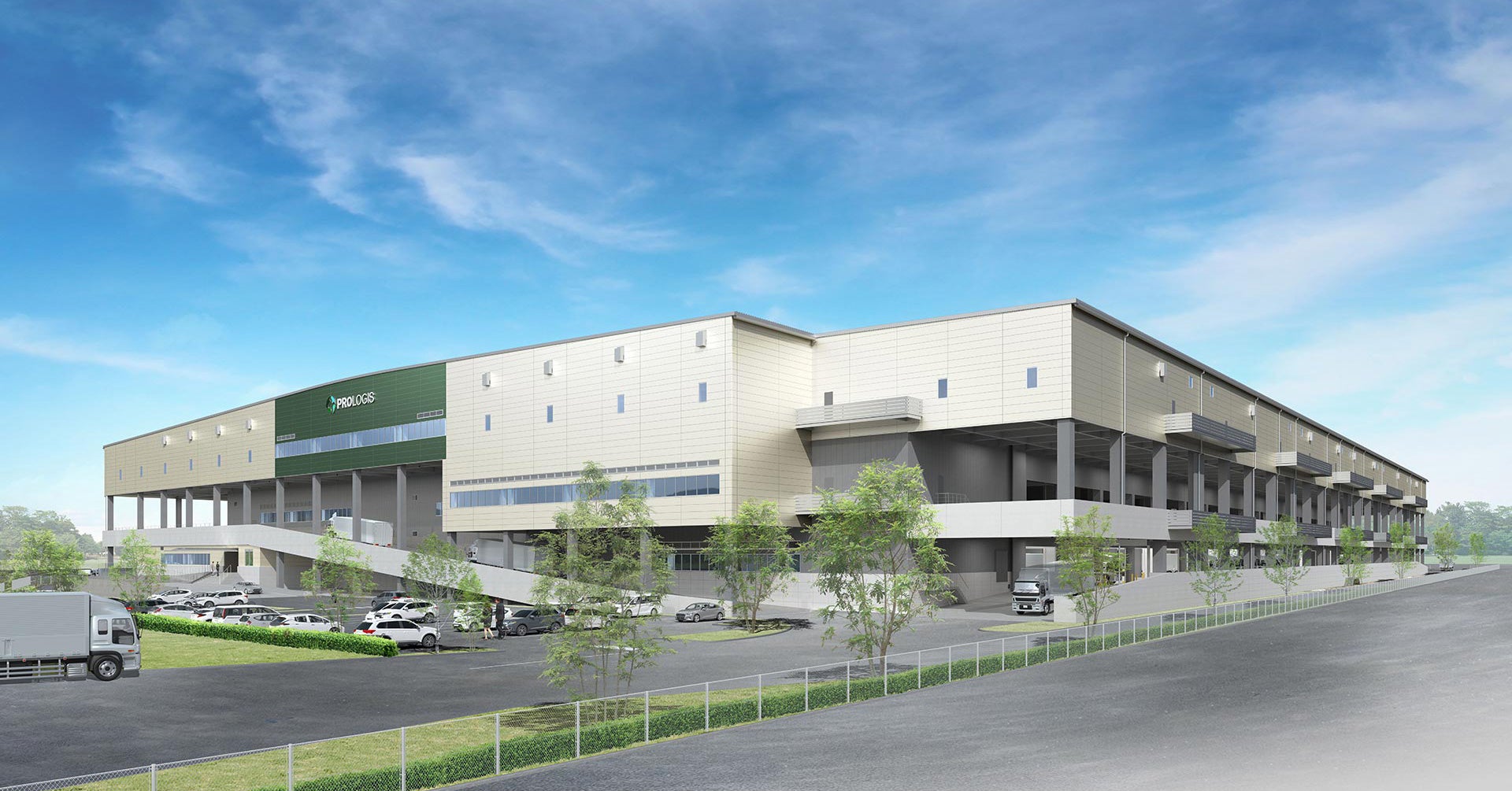 「プロロジスパーク古河4」完成イメージ