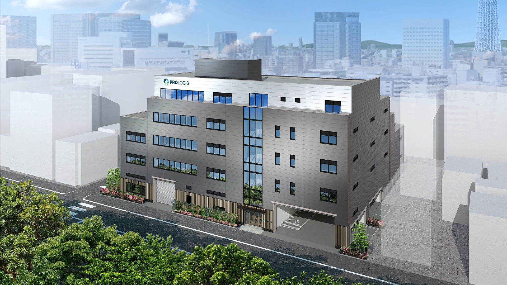 「プロロジスアーバン東京錦糸町1」完成予想図