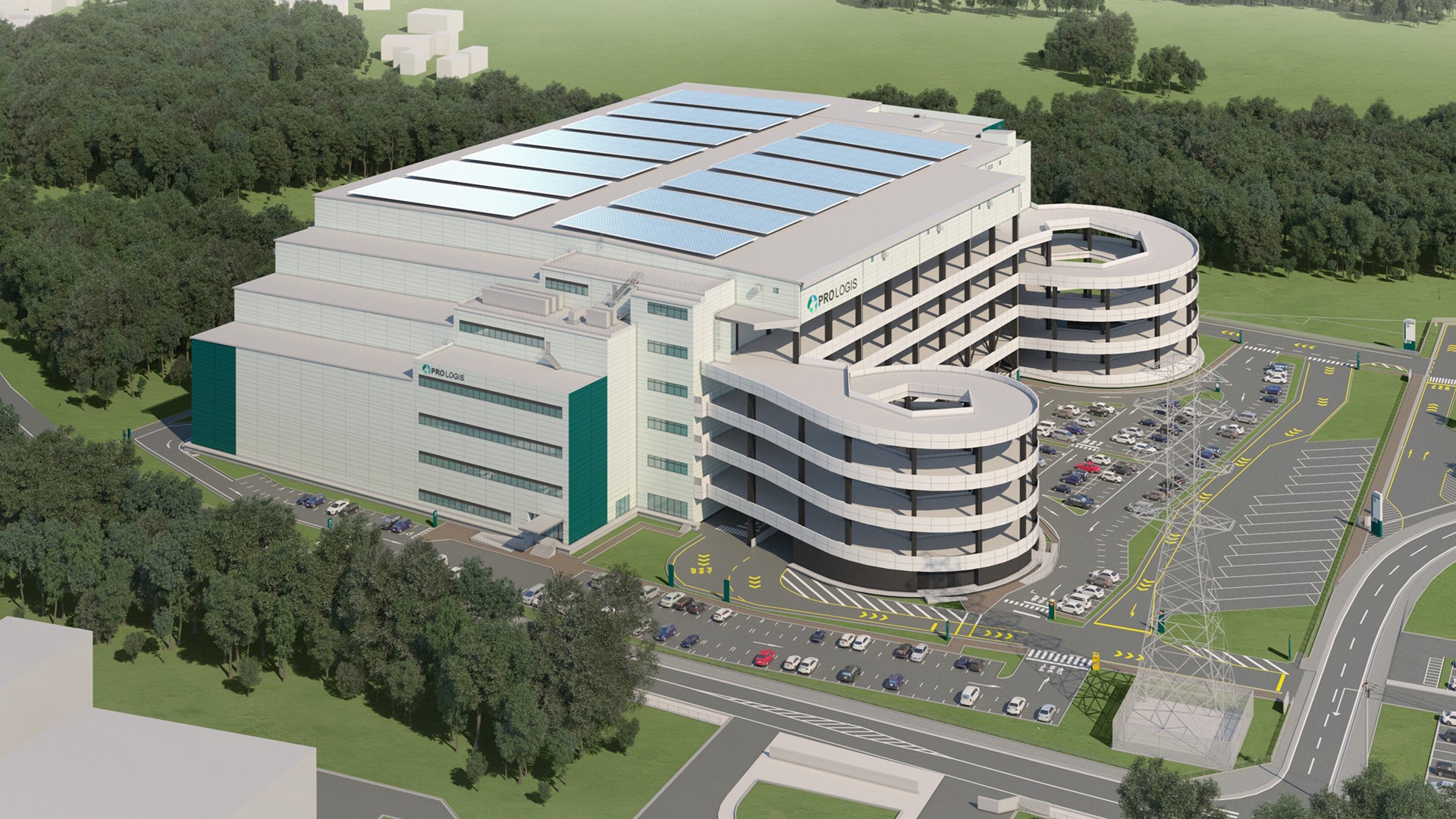 「プロロジスパーク八千代2」完成イメージ