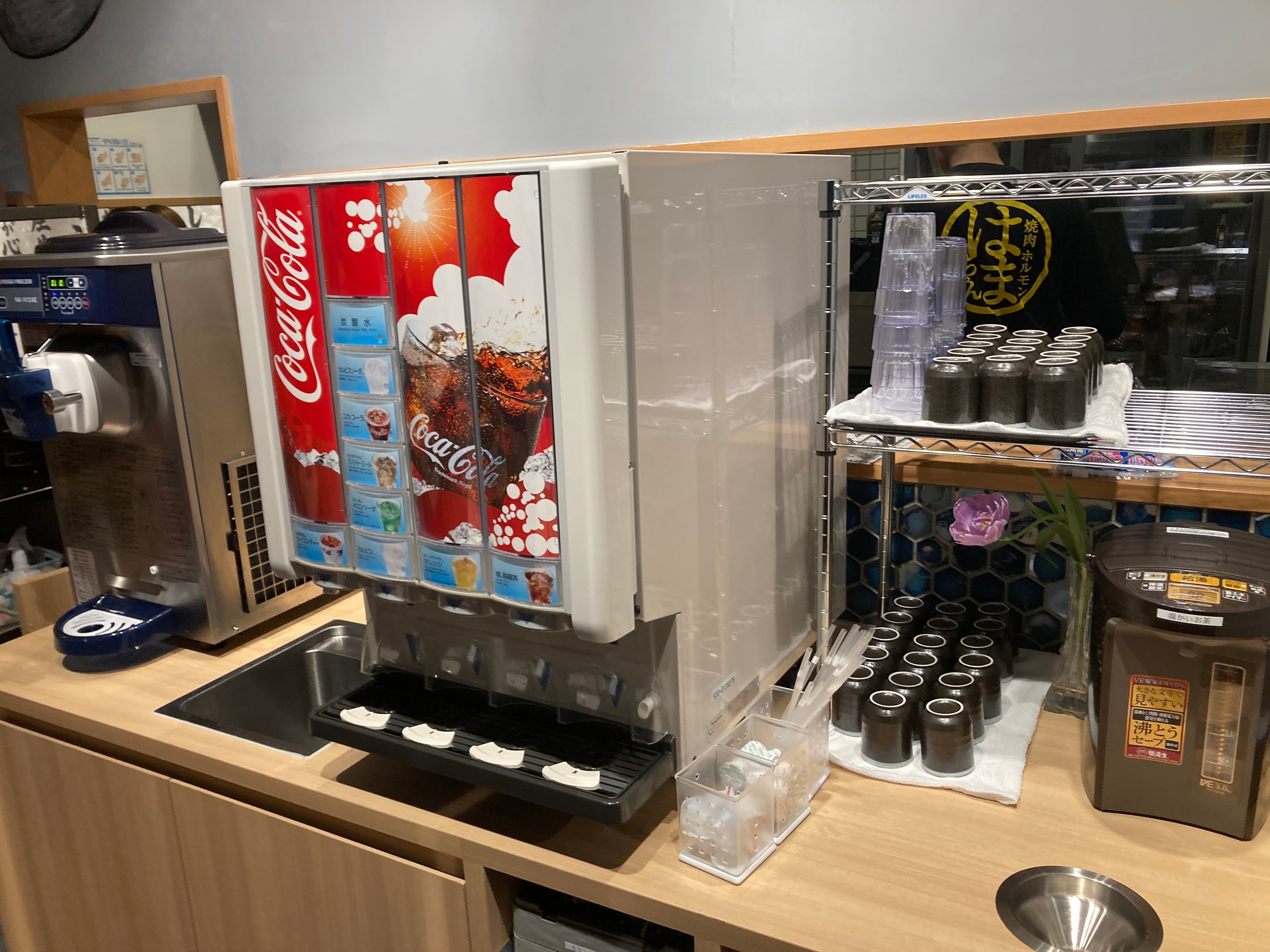 ソフトドリンクバー＆ソフトクリームバー