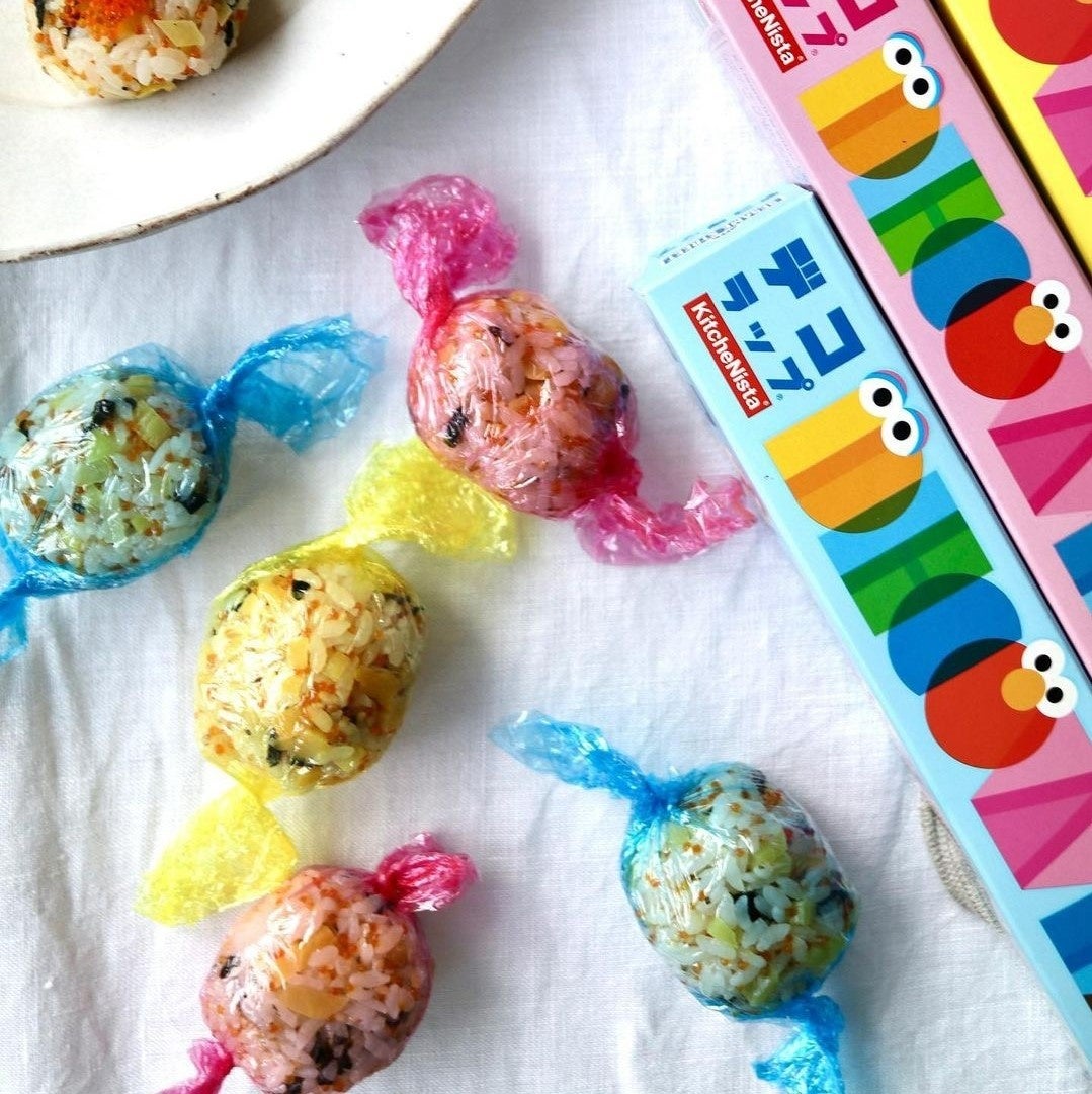 さっと包んでカラーおにぎり