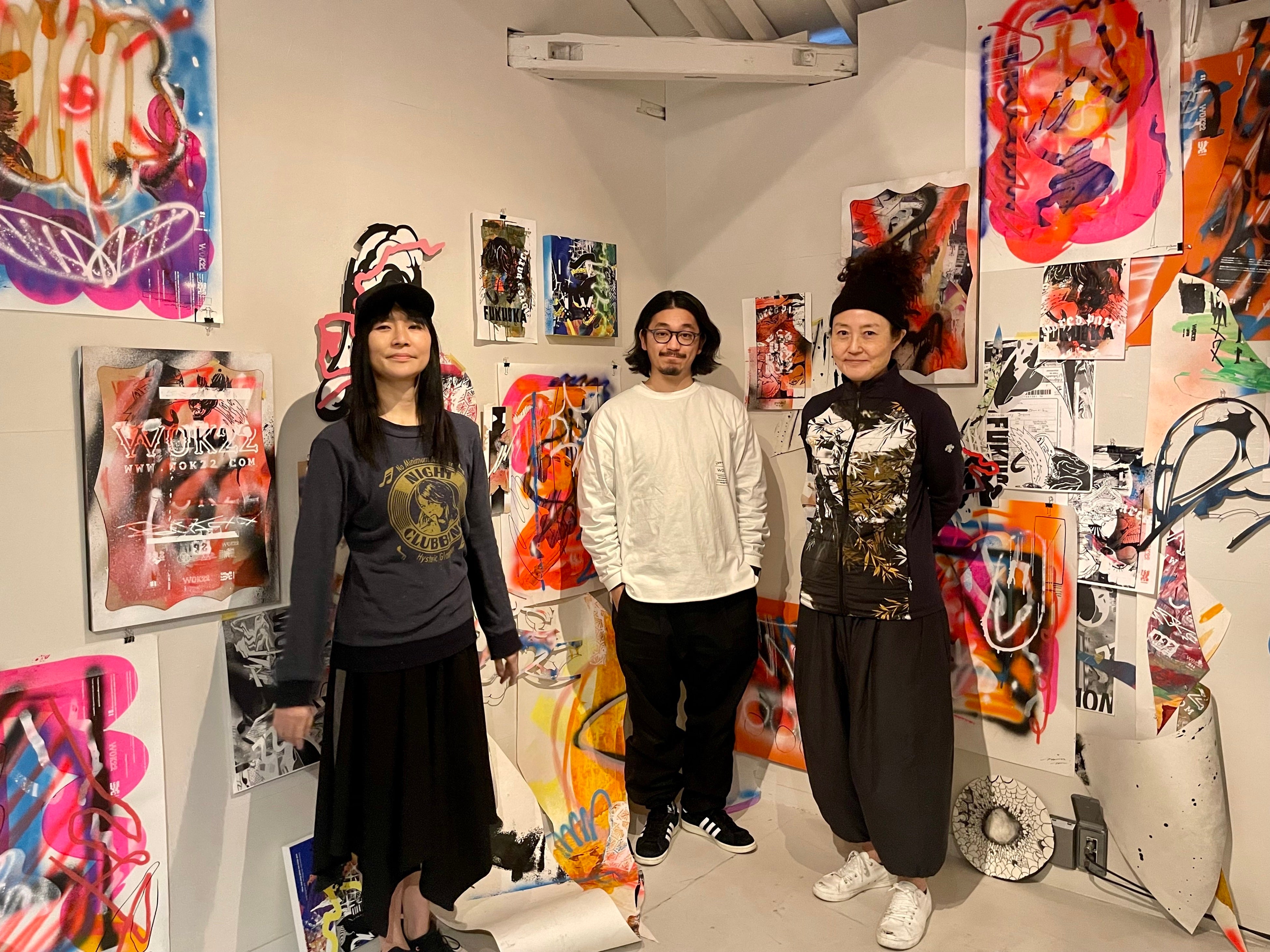 左から、牧かほり／WOK22／南志保　3人が集うのはVIVIだけ