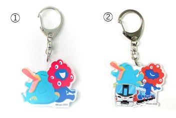 カモノハシのイコちゃんと「ミャクミャク」の初コラボレーション商品を カモノハシのイコちゃんと「ミャクミャク」の初コラボレーション商品を