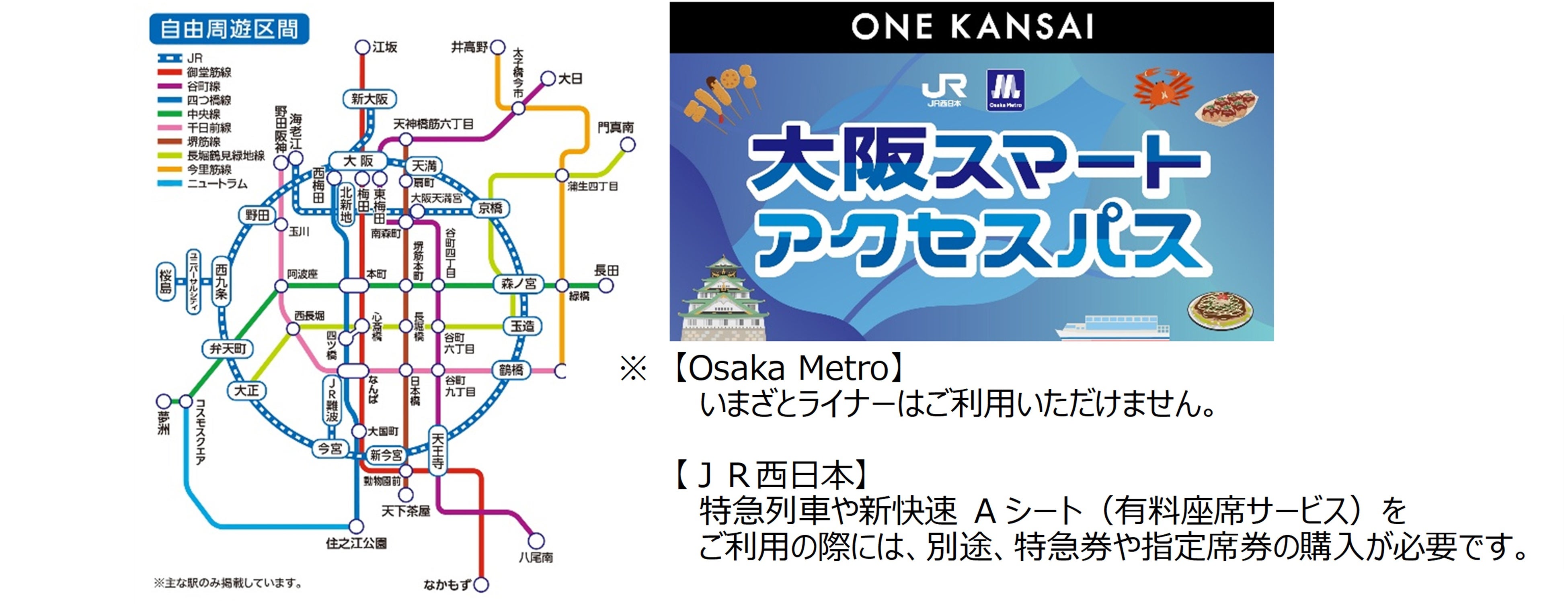 使用済 国鉄 切符 2枚 四国周遊乗車券 関西汽船航路券引換票 大阪 神戸 関西に主要路線を持つ交通8社で連携した「ONE KANSAI QR乗車券