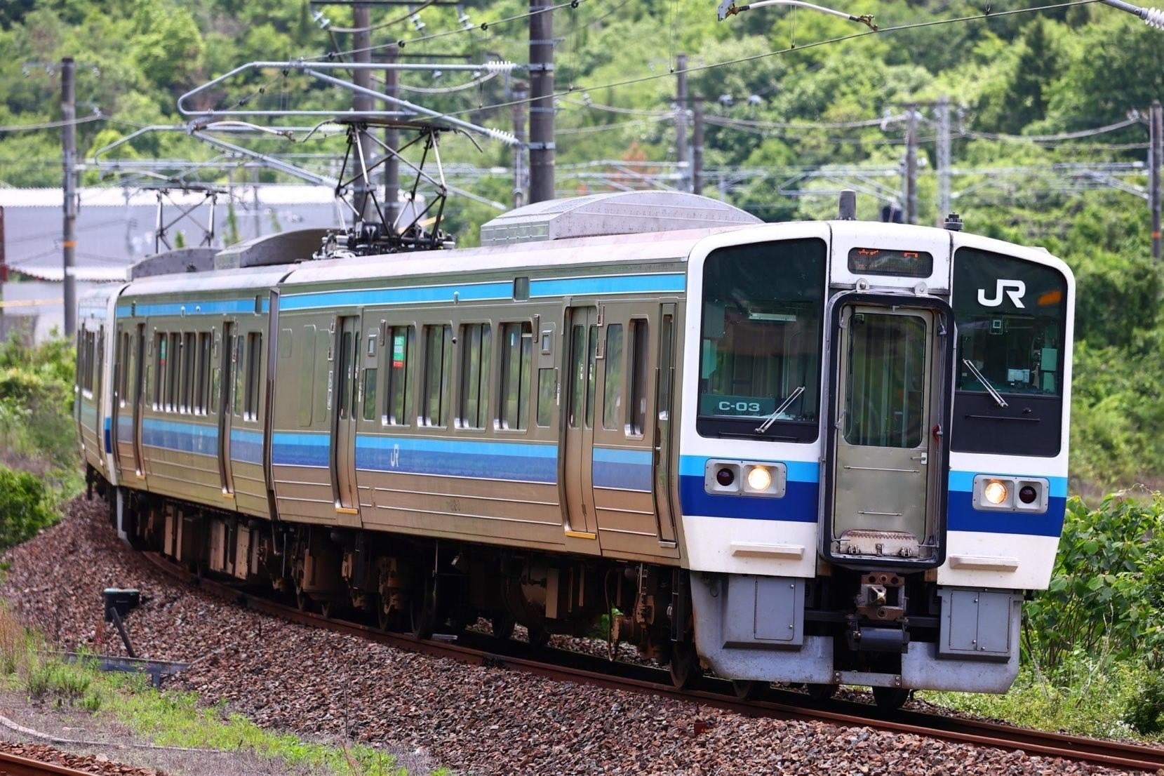 現在運行中の213系電車