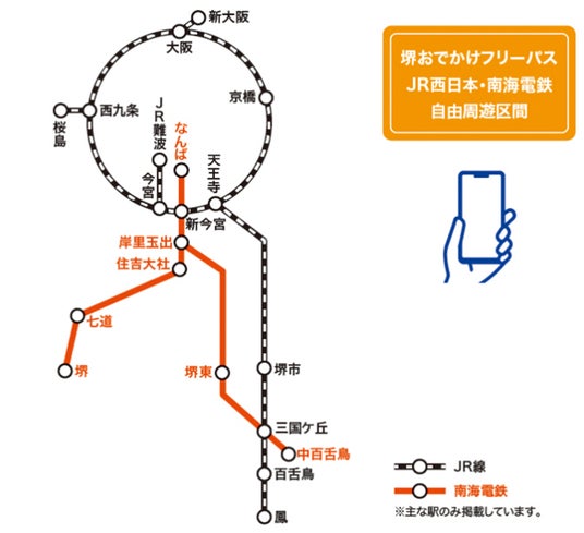 ご好評につき「堺おでかけフリーパス」を今年も発売します! ご好評につき「堺おでかけフリーパス」を今年も発売します!