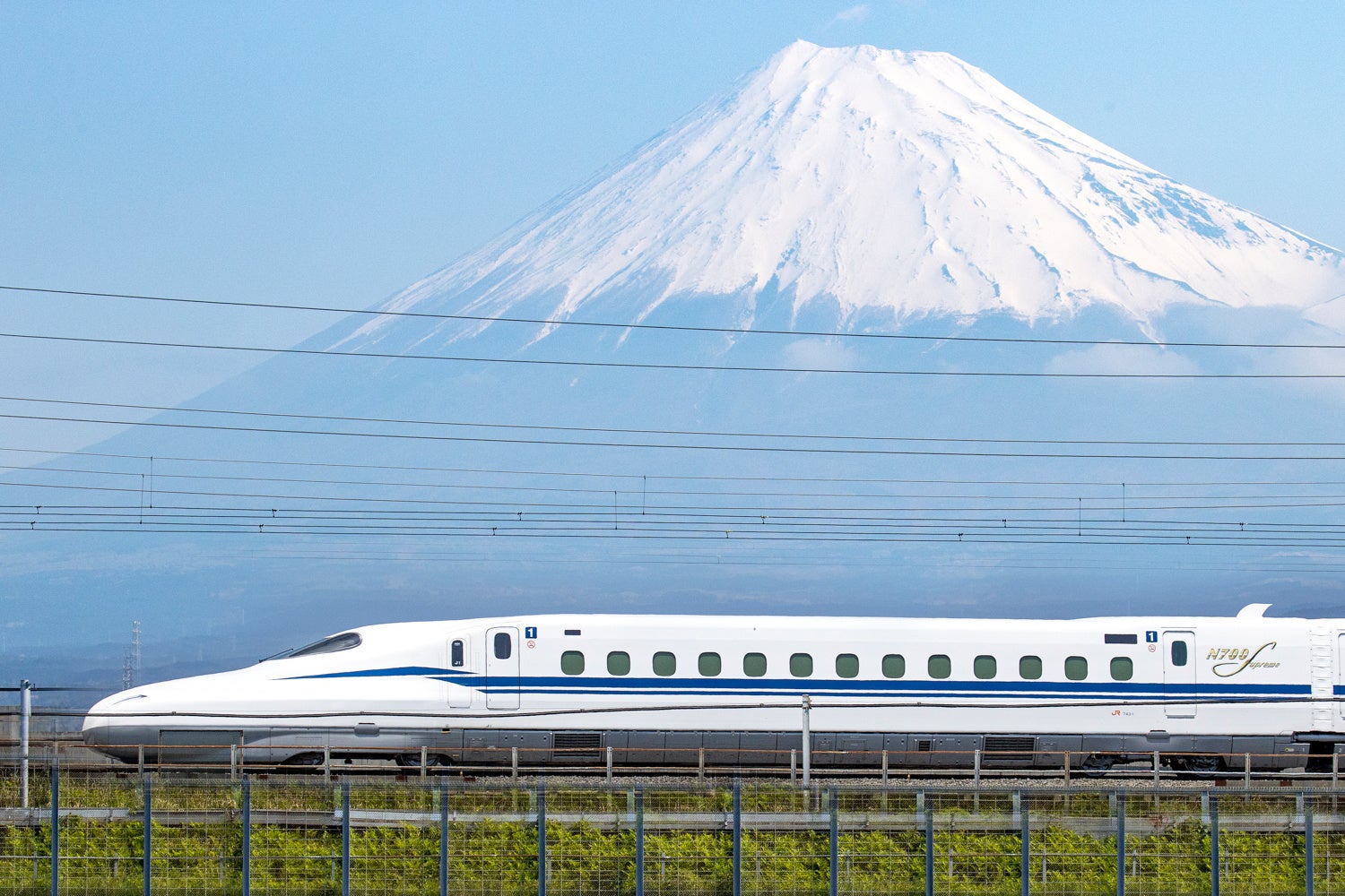 東海道新幹線　のぞみ（N700S）