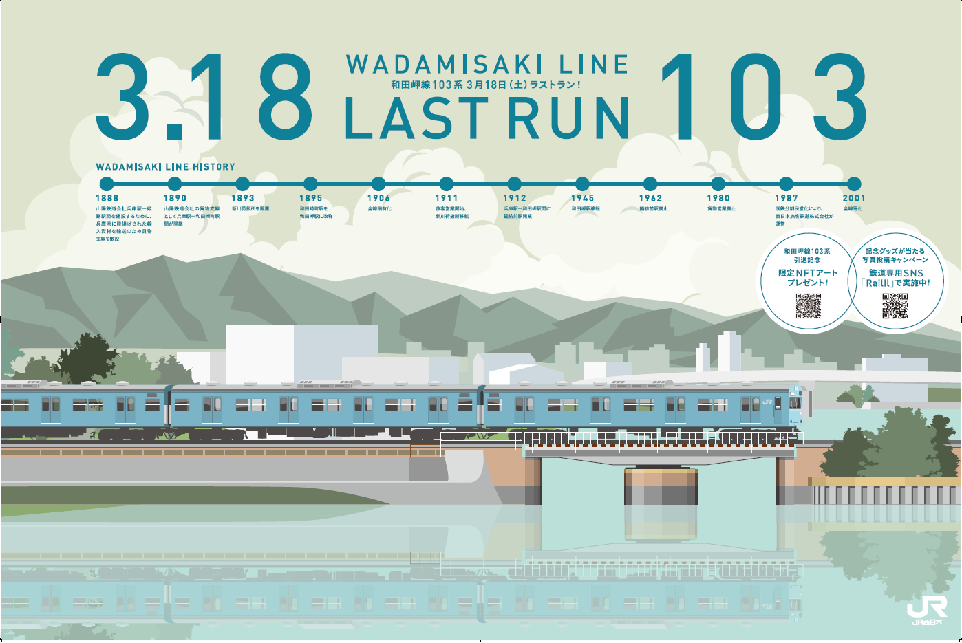 兵庫駅掲出ポスターイメージ