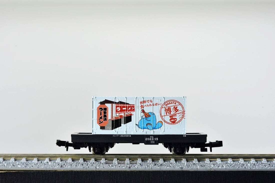 ICOCA20周年記念Nゲージ オリジナルデザイン コム1形貨車 TOMIX Nゲージ貨車コム 旅するカモノハシのイコちゃん」の発売
