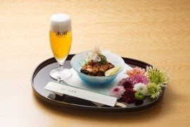 (大阪竹葉亭) うざくと生ビール（小）セット 1,600円（税込）