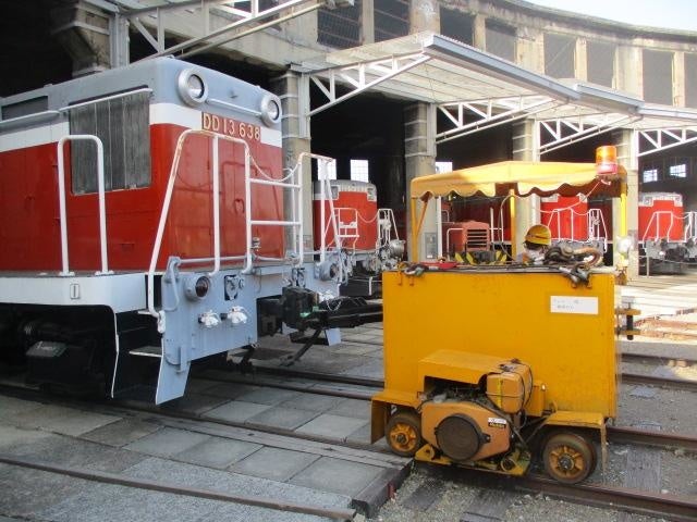 アント：鉄道車両を移動させる機械