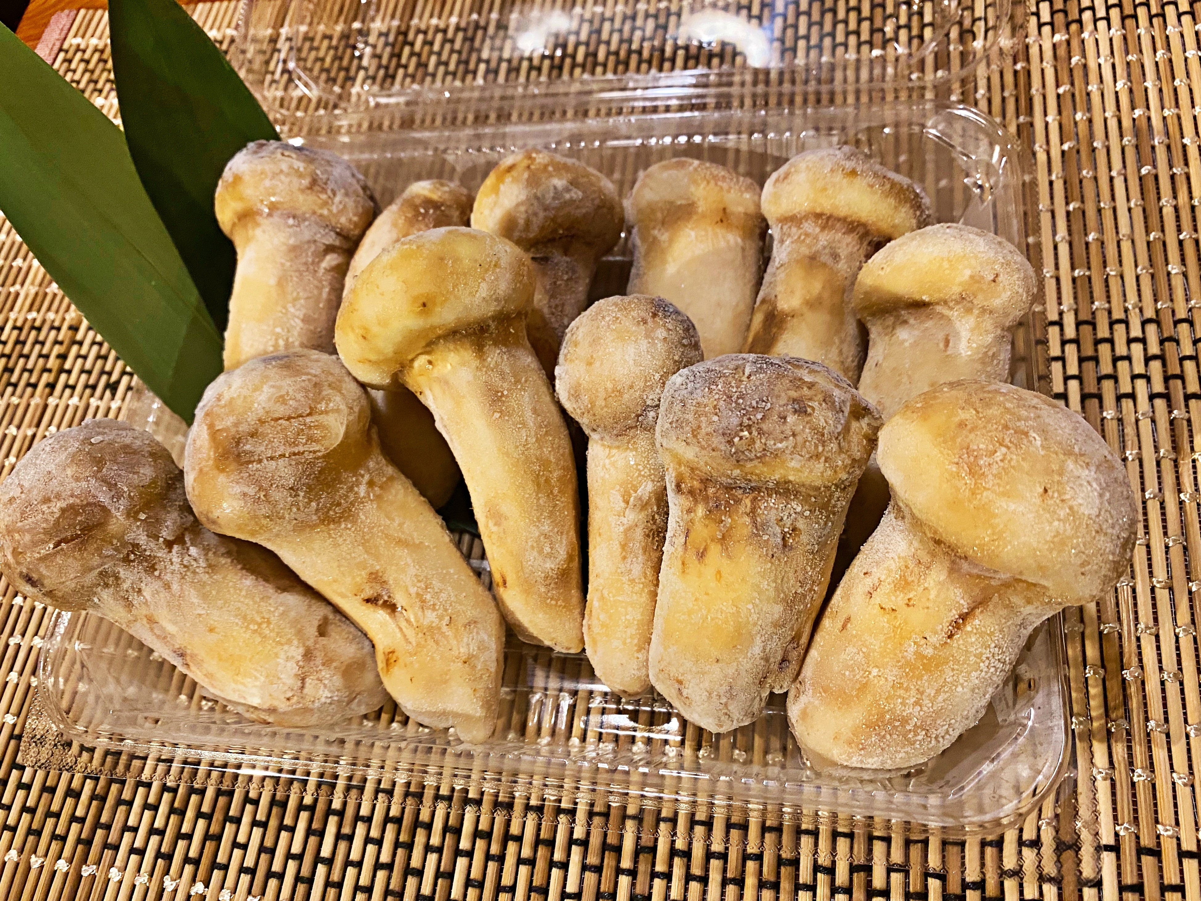 目一杯詰めこまれた松茸