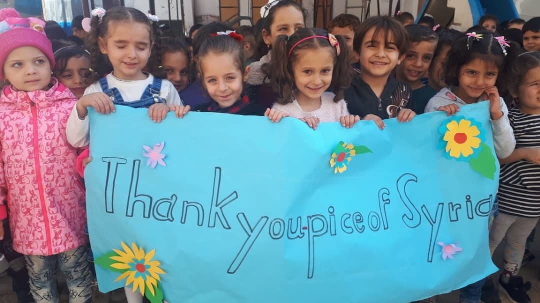 支援が始まった幼稚園の子ども達（2018年）