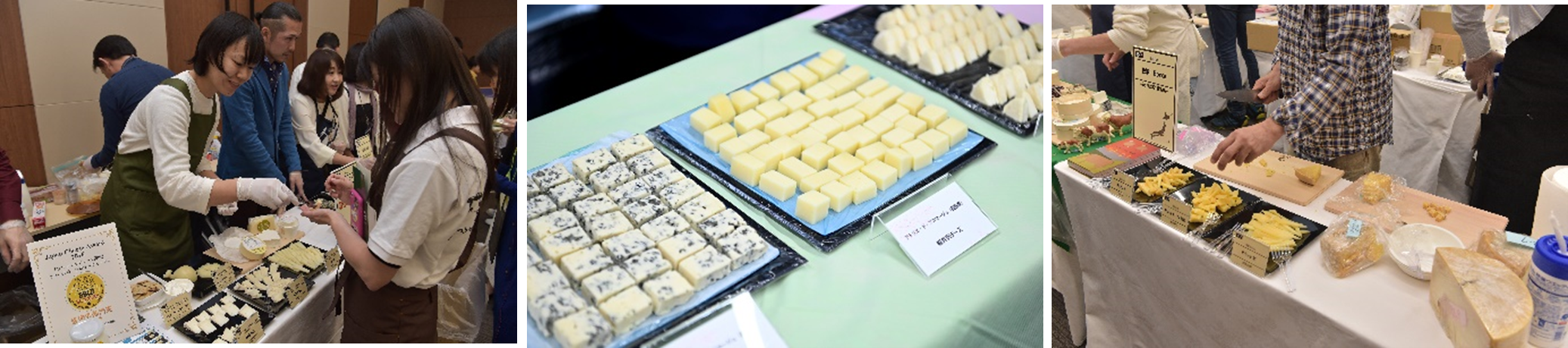 チーズの試食エリアイメージ