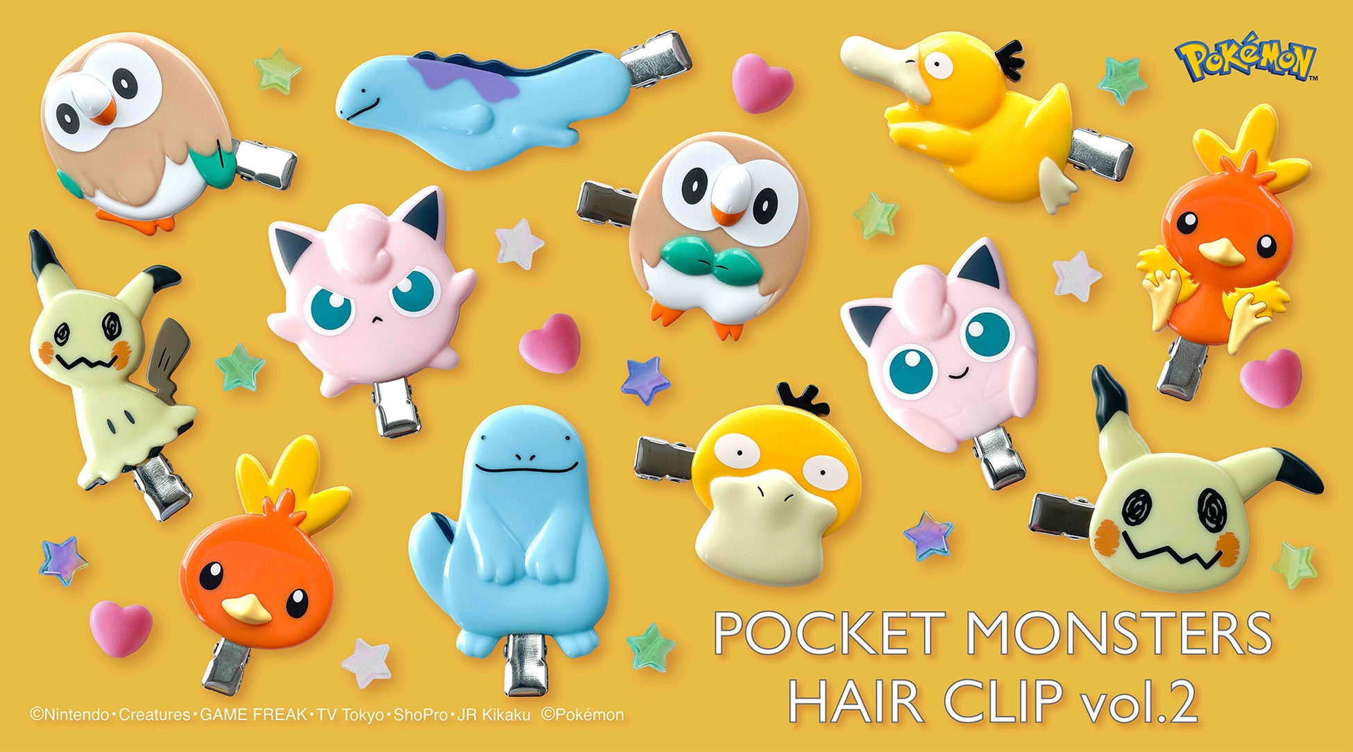 マリモクラフトより ポケモン ヘアクリップ が登場 株式会社マリモクラフトのプレスリリース マリモクラフトより ポケモン ヘアクリップ が登場 株式会社マリモクラフトのプレスリリース